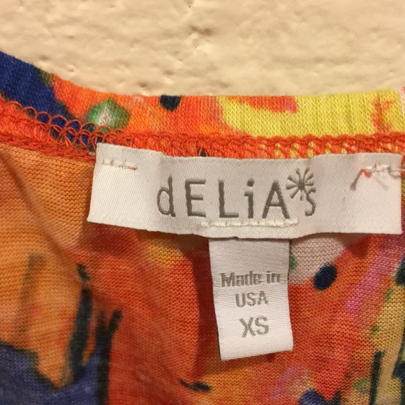 ! 🆕 w/o TAGS - Delia’s floral strapless dress - Picture 2 of 2